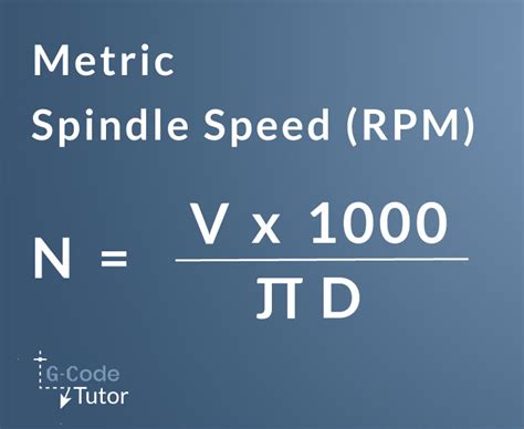 calculate rpm cnc machine|spindle speed calculator milling.